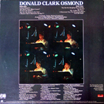 Donald Clark Osmond (Back)